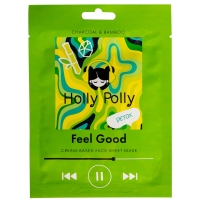 Holly Polly - Тканевая маска с углем и экстрактом бамбука Feel Good на кремовой основе, 22 г дочь ингрии лебединая песня