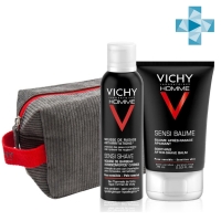 Vichy - Базовый набор для бритья (пена для бритья 200 мл + бальзам после бритья 75 мл)