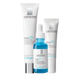 Фото Набор комплексный уход для тонуса и эластичности кожи (увлажняющая сыворотка 30 мл + крем-уход против морщин 40 мл + крем-уход для контура глаз 15 мл)