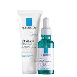 Фото Набор для увлажнения проблемной кожи (ультра-успокаивающий восстанавливающий уход 40 мл + ультраконцентрированная сыворотка 30 мл)