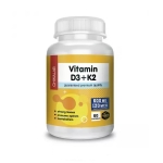 Фото Chikalab - Комплексная пищевая добавка "Витамин D3+К2", 60 капсул