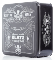 Klatz - Набор (зубная паста для мужчин 6 вкусов + стеклянный бокал для виски 2 шт) klatz паста зубная глинтвейн klatzmas 75 мл