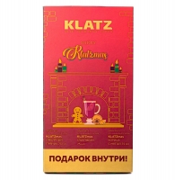 Klatz - Набор зубных паст KLATZmas с рождественской свечой: Глинтвейн + Корица с мятой + Имбирный пряник, 3 х 75 мл - фото 1