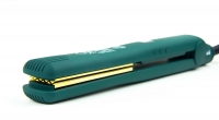Be-Uni - Утюжок-гофре Pro с золотым титановым покрытием, зеленый be uni утюжок для выпрямления волос с зеркальным титановым покрытием