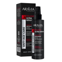 Aravia Professional - Сыворотка ампульная против выпадения волос Follicle Ultra Serum, 150 мл ринфолтил ринфолтил pro лосьон против выпадения и роста волос для чувствительной кожи головы 100 0