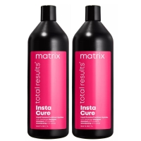 Matrix - Профессиональный шампунь Instacure для восстановления волос с жидким протеином, 1000 мл х 2 шт matrix набор против ломкости и пористости волос total results instacure шампунь 300 мл кондиционер 300 мл