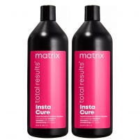 Фото Matrix - Профессиональный шампунь Instacure для восстановления волос с жидким протеином, 1000 мл х 2 шт