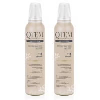 Qtem - Многофункциональный мусс-реконструктор для волос Almond, 250 мл х 2 шт - фото 1