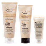 Фото Qtem - Набор для восстановления волос: шампунь 200 мл + маска 200 мл + желе 100 мл