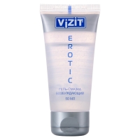 Vizit - Возбуждающий гель-смазка Erotic, 50 мл - фото 1