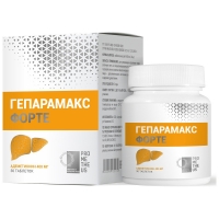 Гепарамакс - Гепарамакс форте (адеметионин) 400 мг, 30 таблеток