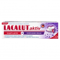 Фото Lacalut - Зубная паста Aktiv "Защита десен и укрепление эмали", 75 мл