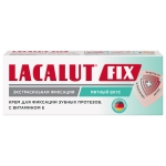 Фото Lacalut - Крем для фиксации зубных протезов Fix c мятным вкусом, 20 г