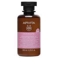 Apivita - Мягкий очищающий гель для ежедневной интимной гигиены с ромашкой и прополисом, 200 мл apivita мягкий шампунь для частого использования с ромашкой и мёдом 500 мл