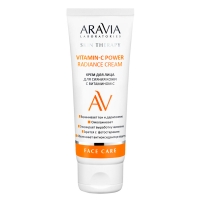 Aravia Laboratories - Крем для лица для сияния кожи с витамином С Vitamin-C Radiance Cream, 50 мл aravia laboratories пилинг для упругости кожи с aha и pha кислотами 15% anti age peeling