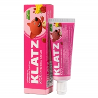 Klatz - Детская зубная паста &quot;Клубника-банан&quot; без фтора, 40 мл