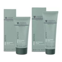 Janssen Cosmetics - Набор средств с пробиотиком для лица, шеи и декольте: сыворотка 30 мл + крем 50 мл
