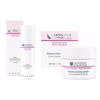 Janssen Cosmetics - Набор средств для чувствительной кожи лица: концентрат 30 мл + крем 50 мл активный дневной крем садовая симфония bio107 100 мл