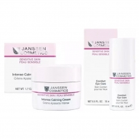 Фото Janssen Cosmetics - Набор средств для чувствительной кожи лица и век: крем 50 мл + крем для век 15 мл