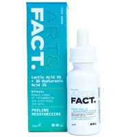 Art&Fact - Сыворотка-пилинг с молочной кислотой Lactic Acid 5% + 3D Hyaluronic Acid 2%, 30 мл молочный пилинг btpeel lactic acid 10 мл