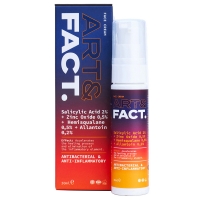 Art&Fact - Крем-актив для проблемной кожи лица Salicylic Acid 2% + Zinc Oxide 0,5% + Hemisqualane 0,5% + Allantoin 0,2%, 30 мл