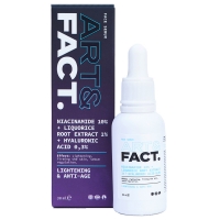 Art&Fact - Себорегулирующая сыворотка для лица  Niacinamide 10% + Liquorice Root Extract 1%, 30  мл line repair nutrient niacinamide night cream