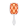Фото Janeke - Щетка Super Brush The Original для волос, белая с коралловым, 20,3 x 8,5 x 3,1 см