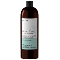 Ollin Professional - Кондиционер для волос с экстрактом ламинарии, 1000 мл indigo style кондиционер интенсивное увлажнение аква фитнес для волос 1000