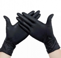Фото Чистовье - Перчатки нитриловые Ecolat размер М черные, 100 шт