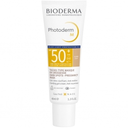 Фото Солнцезащитный крем-гель M SPF 50+, светлый оттенок, 40 мл