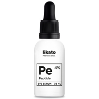 Likato - Омолаживающая сыворотка с пептидами 4% для век, 30 мл сыворотка против отеков и темных кругов под глазами