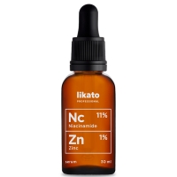 Likato - Сыворотка с ниацинамидом и цинком, 30 мл pacifica сыворотка для лица с ниацинамидом и цинком clean shot niacinamide zinc and hemp 10 percent complex