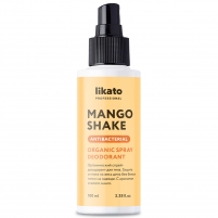 Фото Likato - Органический спрей-дезодорант для тела Mango Shake, 100 мл