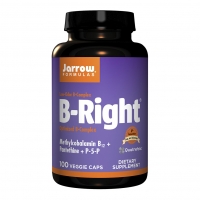 Jarrow - Комплекс B-Right, 100 капсул витамины swanson beta carotene 10000 iu 3000 мг 250 капсул