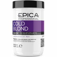 Фото Epica Professional - Маска с фиолетовым пигментом, маслом макадамии и экстрактом ромашки, 1000 мл