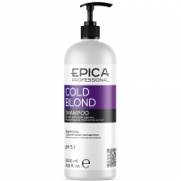 Фото Epica Professional - Шампунь с фиолетовым пигментом, маслом макадамии и экстрактом ромашки, 1000 мл