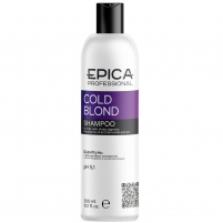 Фото Epica Professional - Шампунь с фиолетовым пигментом, маслом макадамии и экстрактом ромашки, 300 мл