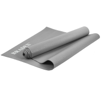 Bradex - Коврик для йоги и фитнеса, серый, 190х61х0,5 см