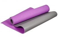 Фото Bradex - Двухслойный коврик для йоги и фитнеса, фиолетовый, 173х61х0,6 см