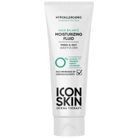 Icon Skin - Увлажняющий гипоаллергенный флюид для комбинированной и жирной кожи Aqua Balance, 75 мл флюид увлажняющий с мочевиной moisturising urea fluid