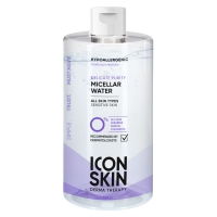 Icon Skin - Очищающая мицеллярная вода Delicate Purity, 450 мл биодерма пигментбио вода мицелярная осветляющая очищающая 250мл