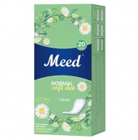 Meed - Ежедневные целлюлозные прокладки Normal Soft Deo, 20 шт