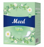 Meed - Ежедневные целлюлозные прокладки Normal Soft Deo,  60 шт