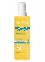 Uriage - Увлажняющий спрей SPF 50+ для детей 4+, 200 мл солнцезащитное средство uriage bariesun сухая дымка спрей spf30 200 мл