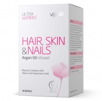 Vplab - Витаминно-минеральный комплекс для улучшения состояния волос, ногтей и кожи у женщин, 90 мягких капсул - фото 1