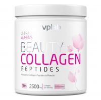 Vplab - Комплекс Beauty Collagen Peptides для поддержки красоты и молодости женщин 2500 мг, 150 г - фото 1