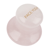 Face Yoga - Массажер-грибок из розового кварца, 1 шт