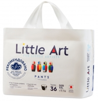 Фото Little Art - Детские трусики-подгузники размер XXL свыше 15 кг, 36 шт