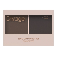 Divage - Набор теней для бровей Waterproof Brow Powder Set тон 02