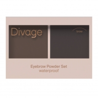 Фото Divage - Набор теней для бровей Waterproof Brow Powder Set тон 02